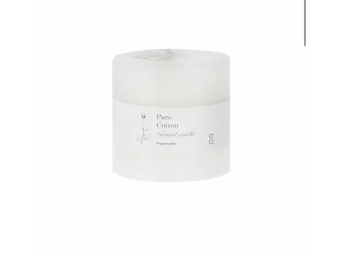 Muy Mucho Pure Cotton - Bougie décorative petite taille