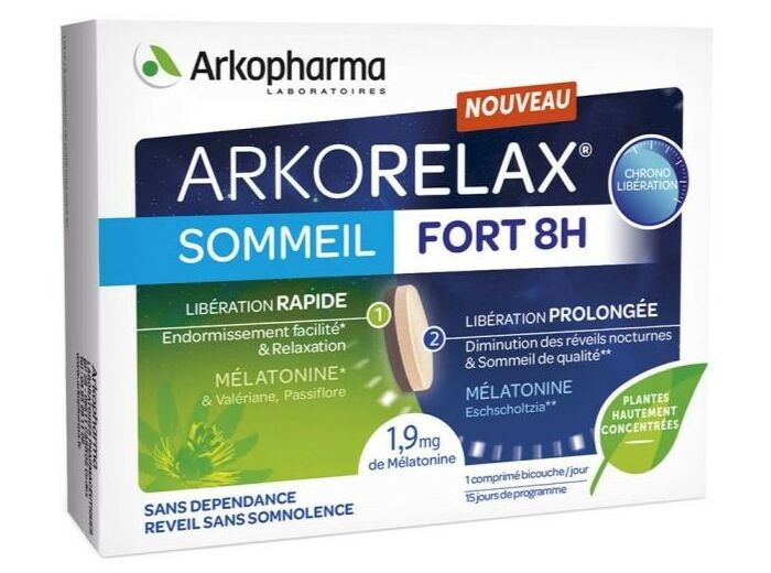 ARKORELAX SOMMEIL FORT 8H CP/15