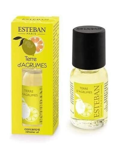 Esteban Paris – Concentré de parfum 15 ml Terre d'agrumes
