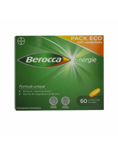BEROCCA ENERGIE CPR PELLICULE 60