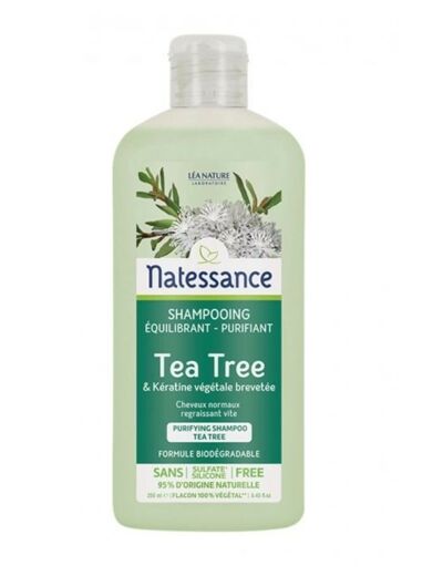 NATESSANCE SH PURIF TEA TREE250ML