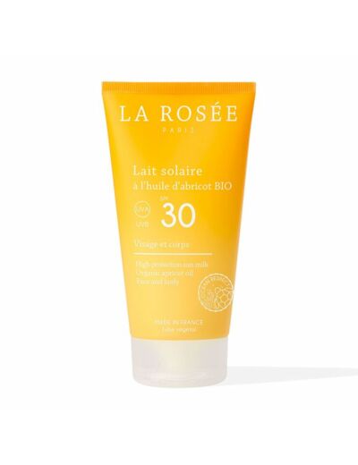 LA ROSEE SOLAIRE LAIT SPF30 150ML